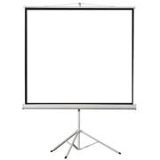 Pantalla para proyección con trípode 1.80×1.80mt