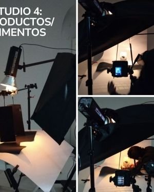 Alquiler Estudio 4 fotografía de producto alimentos