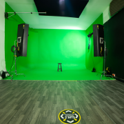 estudio chroma key verde