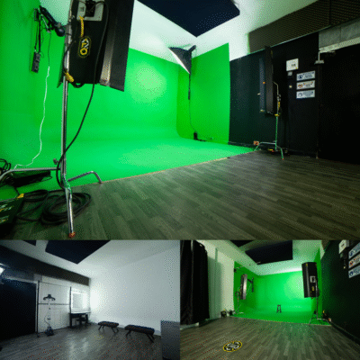 estudio chroma key verde