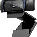 Alquiler Logitech C920 HD Pro Webcam, Videoconferencias 1080P FULL HD 1080p/30 fps, Sonido Estéreo, Corrección de Iluminación HD, Skype/Google Hangouts/FaceTime, Para Gaming, Portátil/PC/Mac/Android