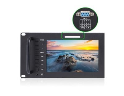 Monitor 7" DUAL Rackmount 3G-SDI/HDMI LCD Alquiler - Imagen 2