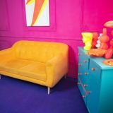 estudio pop, estudio colorido, estudio victoriano, caja forzada, alquiler estudio