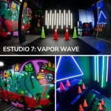 estudio led, estudio industrial, estudio vapor wave, estudio urbano