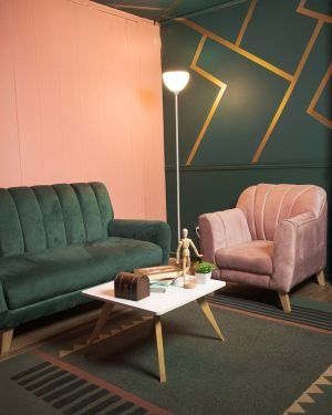 Estudio 8 vintage rose ambientado alquiler