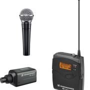 alquiler microfono de mano sennheiser g3 inalambrico bogota colombia detalle de kit