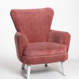 Alquiler silla poltrona rosada pop