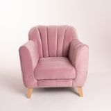 Alquiler silla poltrona rosada