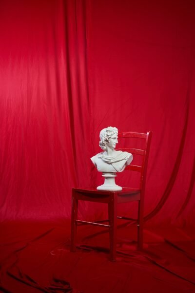 fondo de tela rojo para fotografía 3mt de ancho - Imagen 2