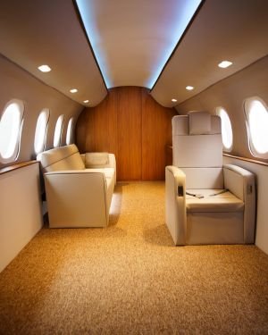 Estudio Avión Privado en Bogotá: Set de Grabación Tipo Gulfstream