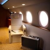 Estudio Avión Privado en Bogotá: Set de Grabación Tipo Gulfstream